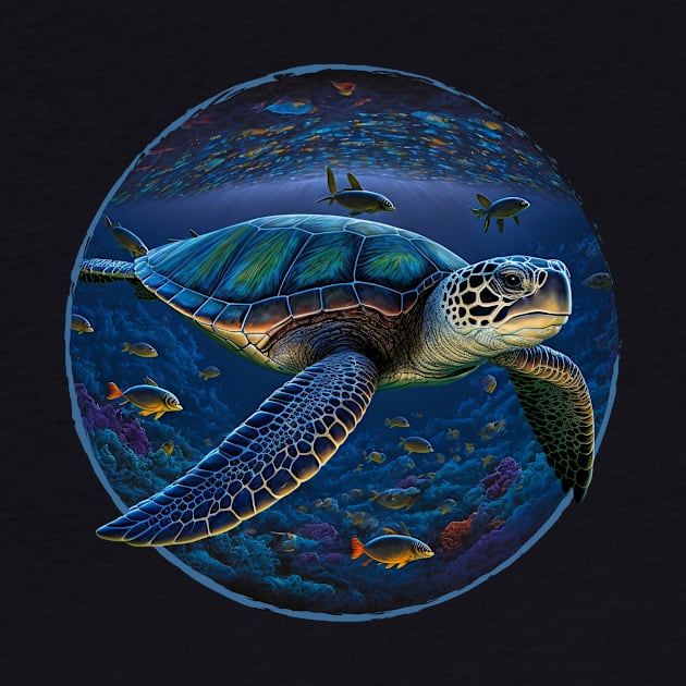 Sea Turtle Art by soulfulprintss8